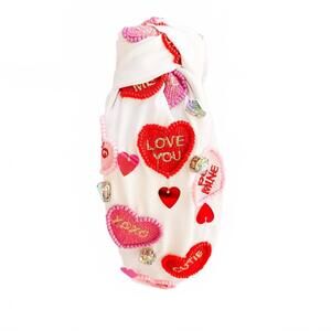 NEW KENZE PANNE women's valentine headbands in candy hearts